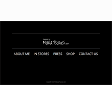 Tablet Screenshot of mariatsaousi.com